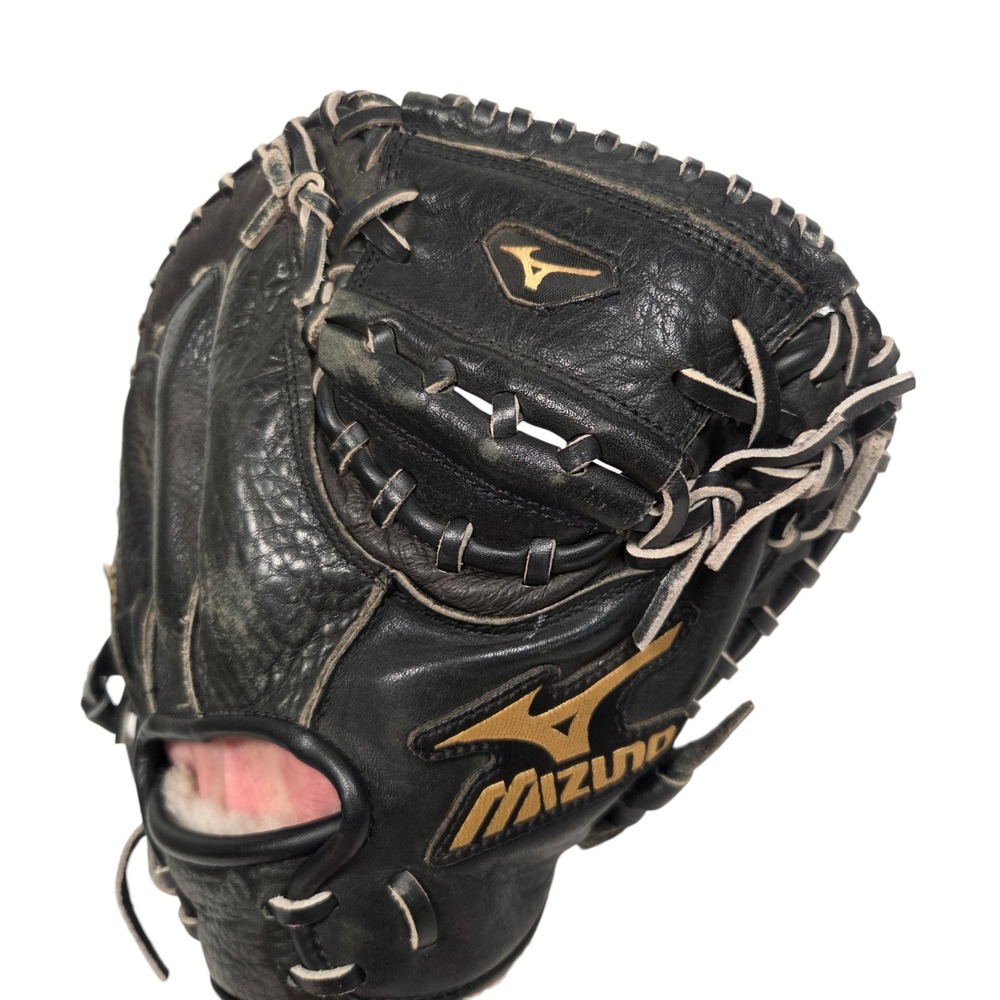 Mizuno GXC 111 Prospect Series Youth 31.5 Black Catcher Mitt PowerClose Baseball